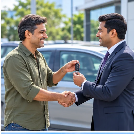 Customer selling an existing car